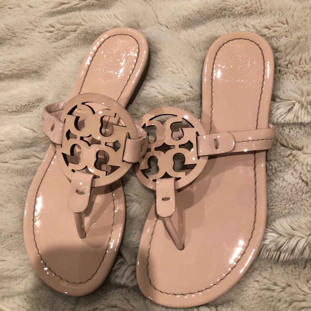 Tory Burch Miller sandal patent leather size 5